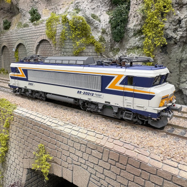 Locomotive électrique BB 20012, TEN / Chamois 432, Strasbourg, SNCF, Digital Son, Ep. IV - LSMODELS 11198S - HO 1/87