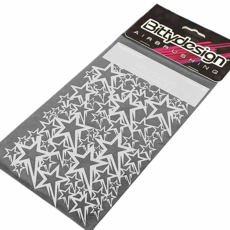 Pochoir "Stars V1" - BITTYDESIGN BDSTC-011