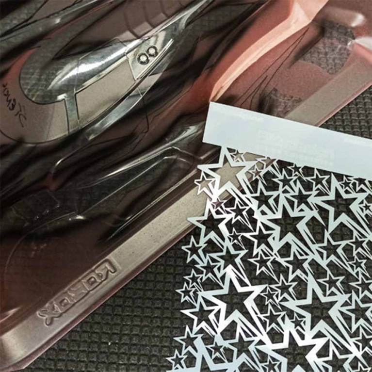 Pochoir "Stars V1" - BITTYDESIGN BDSTC-011