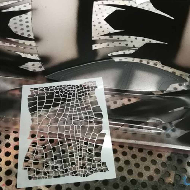 Pochoir "Snake" - BITTYDESIGN BDSTC-009