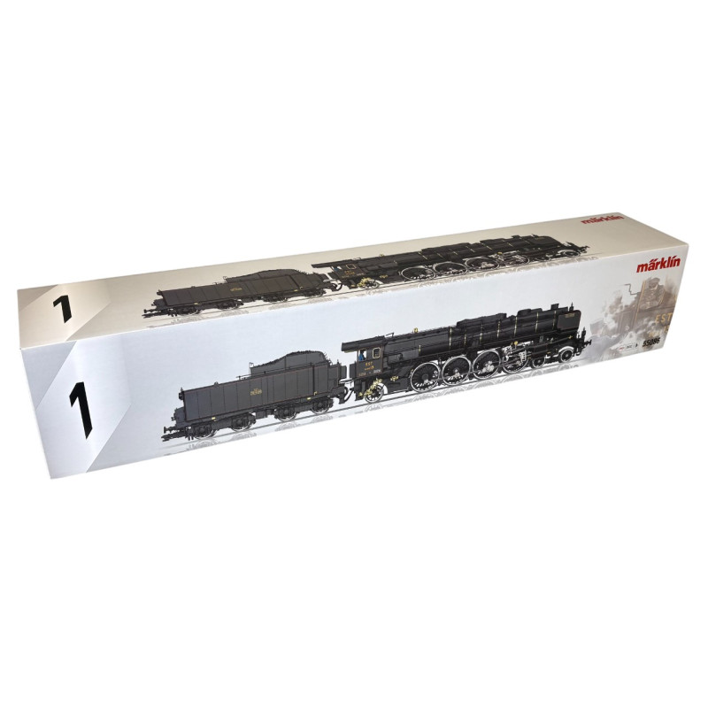 MARKLIN 55086: Locomotive à vapeur série 13, 241-004 (241 A), EST