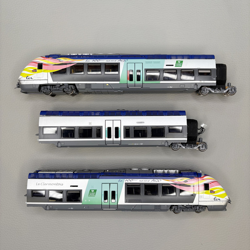 Lsmodels 10072S: Automotrice AGC X 76603 / 76604, TER Picardie, SNCF Lsmodels 10072S: Automotrice AGC X 76603 / 76604, TER Picardie, SNCF