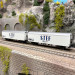 2 wagons frigorifiques type Ibes, logo STEF bleu, marquage UIC, SNCF, Ep. IV - LSMODELS 30236 - HO 1/87 2 wagons frigorifiques type Ibes, logo STEF bleu, marquage UIC, SNCF, Ep. IV - LSMODELS 30236 - HO 1/87