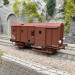 Fourgon à bagages UK toit rouge UIC, feux de fin de convoi, SNCF, Ep. IV - EPM E51.00.16 - HO 1/87 Fourgon à bagages UK toit rouge UIC, feux de fin de convoi, SNCF, Ep. IV - EPM E51.00.16 - HO 1/87