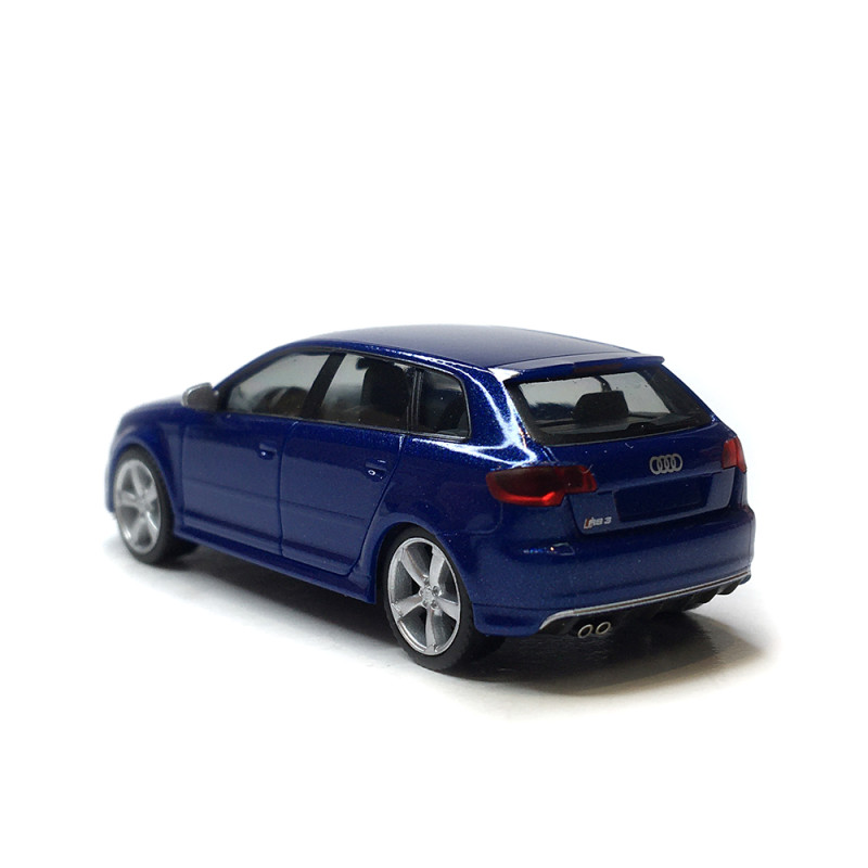 Audi RS3 Sportback, bleu, 2012 - HERPA 034876-003  - HO 1/87