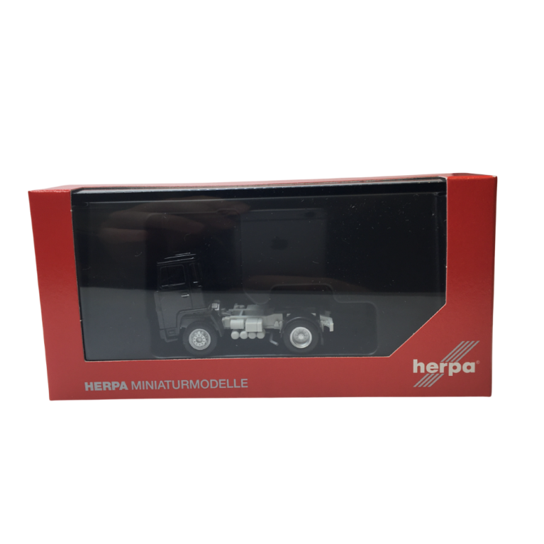 Tracteur Scania 111 2 essieux, noir, 1974 - HERPA 318976-002 - HO 1/87 Tracteur Scania 111 2 essieux, noir, 1974 - HERPA 318976-002 - HO 1/87