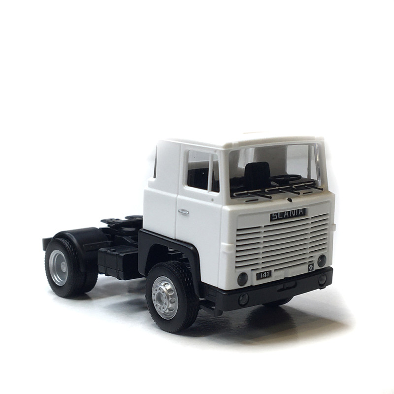 Tracteur Scania 141 2 essieux, blanc, 1977 - HERPA 318969-002 - HO 1/87 Tracteur Scania 141 2 essieux, blanc, 1977 - HERPA 318969-002 - HO 1/87