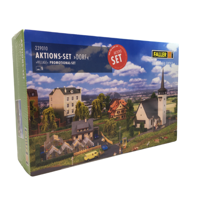 Village, Coffret promotionnel - Faller 239010 - N 1/160 Village, Coffret promotionnel - Faller 239010 - N 1/160