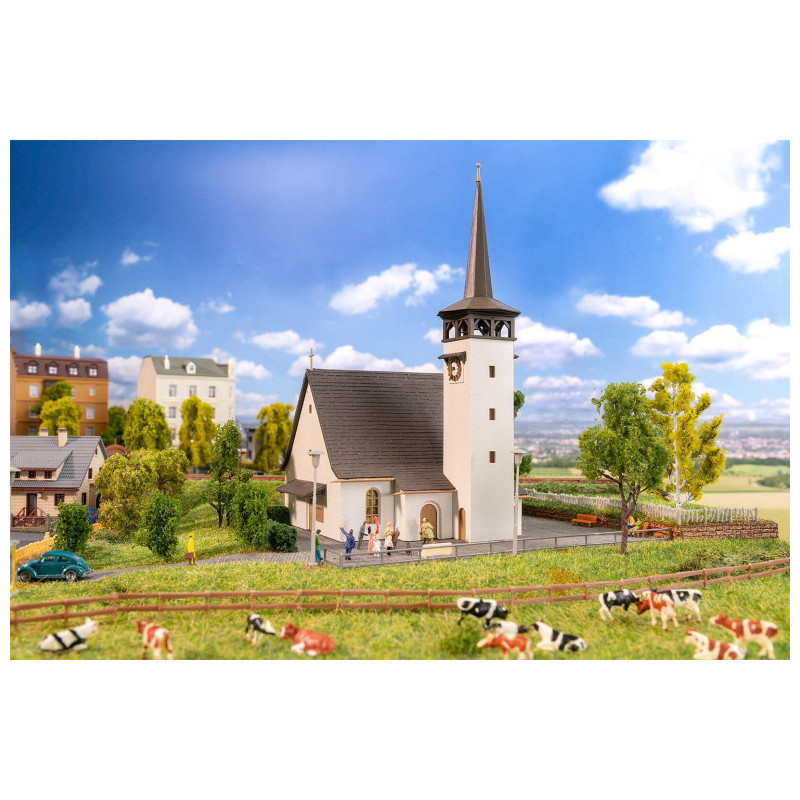 Village, Coffret promotionnel - Faller 239010 - N 1/160 Village, Coffret promotionnel - Faller 239010 - N 1/160