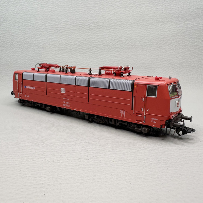 Locomotive électrique 181 218-9, "GÖPPINGEN", SEL - MARKLIN 39587 Locomotive électrique 181 218-9, "GÖPPINGEN", SEL - MARKLIN 39587