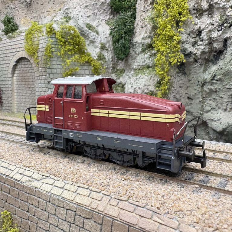 Locomotive diesel BR V 61 172, (DHG 500), DB, Ep. III, digital son - MARKLIN 36505 - HO 1/87