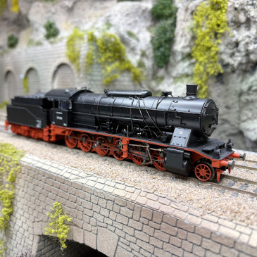 Locomotive BR 59 032, "ex K Wurtembergeoise", DB, Ep. III, digital son - TRIX 25059 - HO 1/87