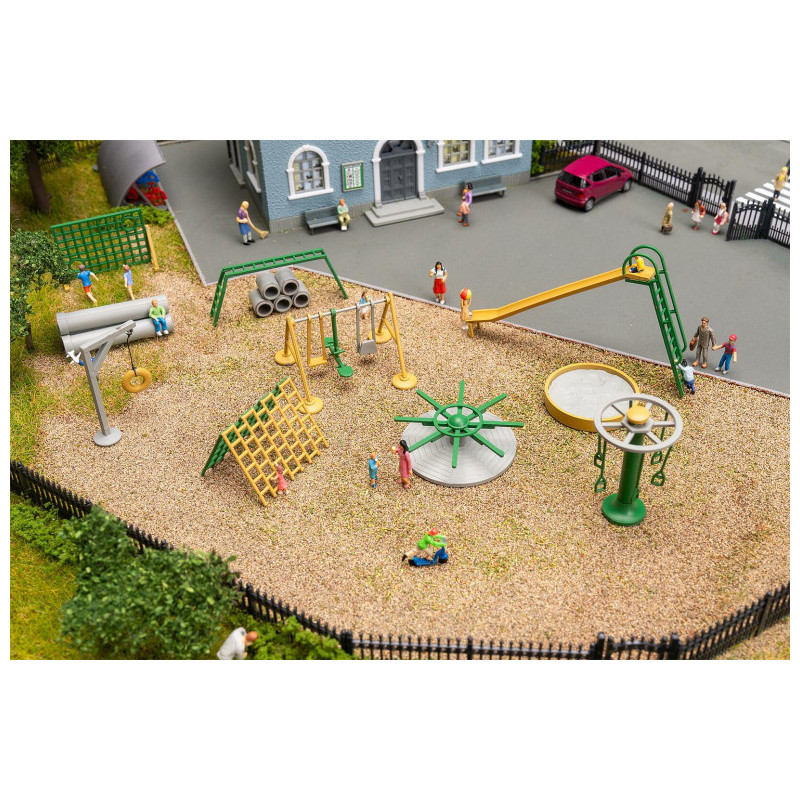 Rentrée scolaire, Coffret promotionnel - Faller 190087 - HO 1/87 Rentrée scolaire, Coffret promotionnel - Faller 190087 - HO 1/87