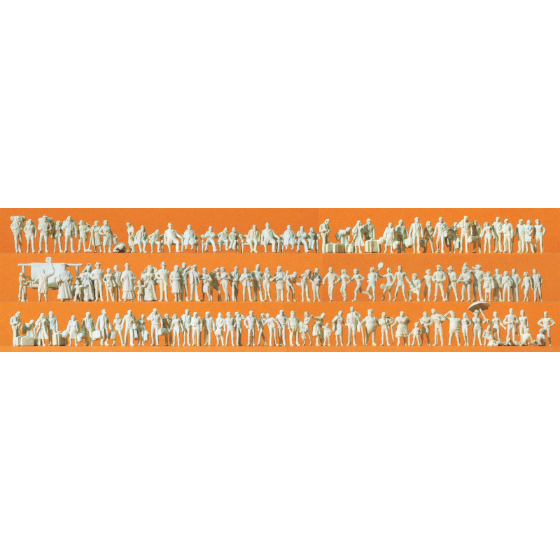 125 Passagers à peindre - PREISER 79006 - N 1/160 125 Passagers à peindre - PREISER 79006 - N 1/160