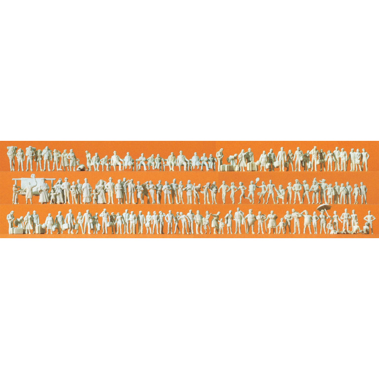 125 Passagers à peindre - PREISER 79006 - N 1/160 125 Passagers à peindre - PREISER 79006 - N 1/160