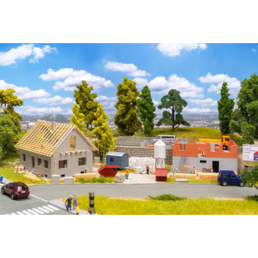 Sur le chantier, Coffret promotionnel - Faller 190089 - HO 1/87