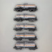 5 wagons citernes, transport de chlore gazeux, VTG - MARKLIN 46465 5 wagons citernes, transport de chlore gazeux, VTG - MARKLIN 46465