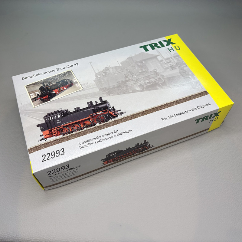 Locomotive à vapeur BR 92 739, "Dampflok-Erlebniswelt", DB - TRIX 22993 Locomotive à vapeur BR 92 739, "Dampflok-Erlebniswelt", DB - TRIX 22993