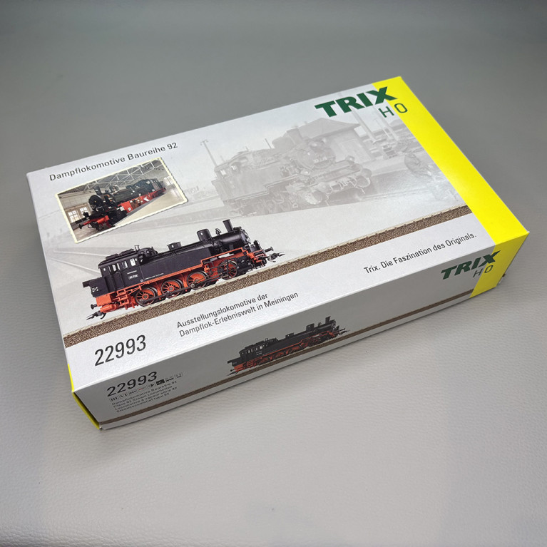 Locomotive à vapeur BR 92 739, "Dampflok-Erlebniswelt", DB - TRIX 22993 Locomotive à vapeur BR 92 739, "Dampflok-Erlebniswelt", DB - TRIX 22993