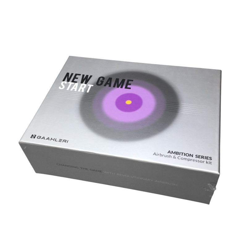 Pack Aérographe CS-36 + Mini compresseur GTS-06 - GAAHLERI 42939