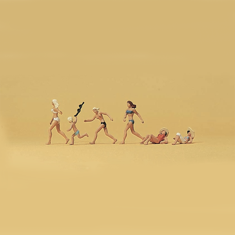 Sur la plage - PREISER 79066 - N 1/160