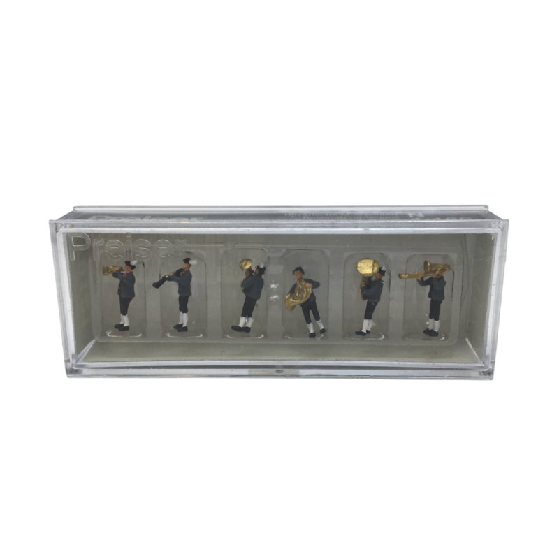 Musiciens bavarois en costume traditionnel, set 2 - PREISER 79121 - N 1/160 Musiciens bavarois en costume traditionnel, set 2 - PREISER 79121 - N 1/160