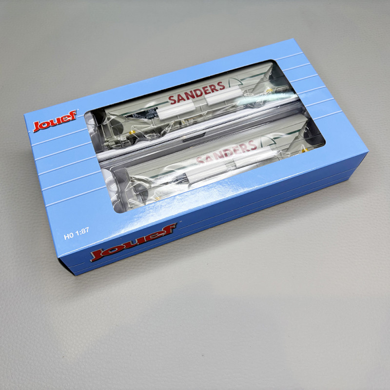 2 wagons trémies, "Sanders", parois planes, SNCF - JOUEF HJ6312 2 wagons trémies, "Sanders", parois planes, SNCF - JOUEF HJ6312