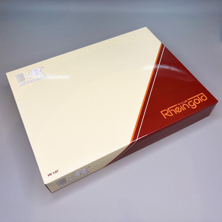 4 voitures TEE "Rheingold 1983", Restaurant, WRmh, Apmz et 2 x Avmz, DB - RIVAROSSI HR4346 4 voitures TEE "Rheingold 1983", Restaurant, WRmh, Apmz et 2 x Avmz, DB - RIVAROSSI HR4346