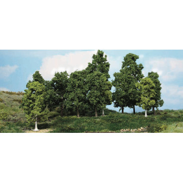 15 Arbres à feuilles caduques, 10 à 18 cm - HEKI 1991 - HO, TT