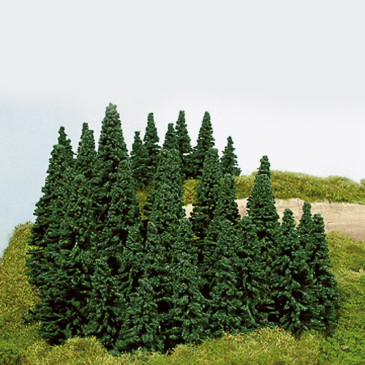 100 Épicéas, 5 à 14 cm - HEKI 2190 - HO