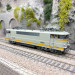 Locomotive électrique BB 9206, livrée béton, logo Beffara, Bordeaux, SNCF, Ep. IV - REE MB-178 - HO 1/87