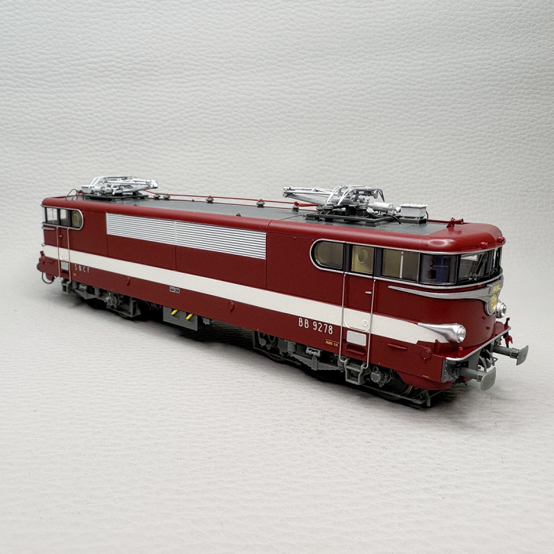 Locomotive électrique BB 9278, livrée Capitole, Paris SO, SNCF - REE MB-176SAC Locomotive électrique BB 9278, livrée Capitole, Paris SO, SNCF - REE MB-176SAC