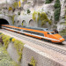 TGV PSE, rame N°16, 7 éléments, record du monde 380 km/h, 1981, SNCF, Ep. IV - REE TGV-004 - HO 1/87