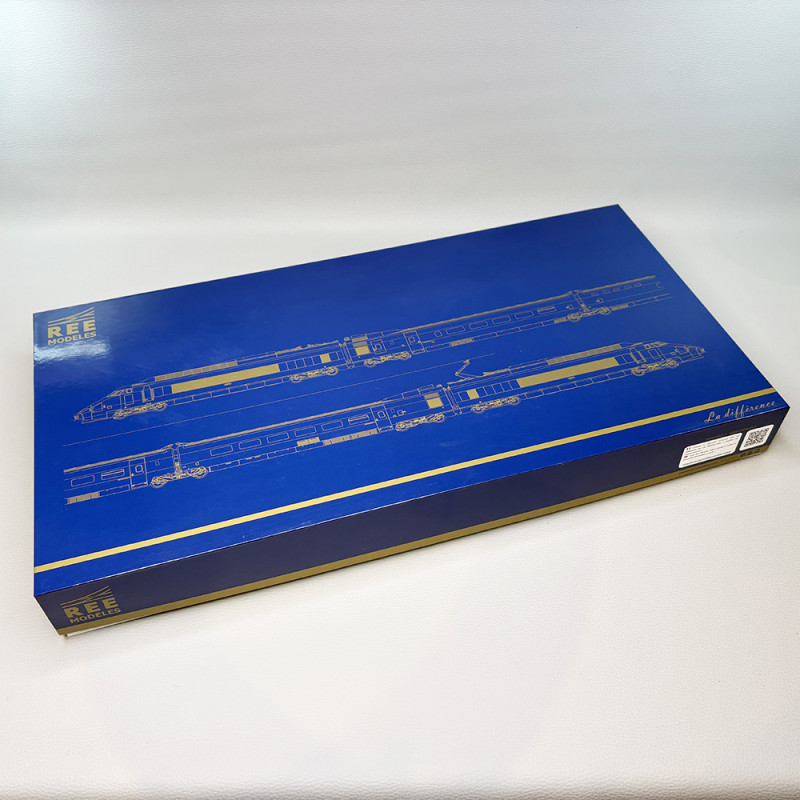 TGV PSE, rame N°16, 7 éléments, record du monde 380 km/h, 1981, SNCF - REE TGV-004S