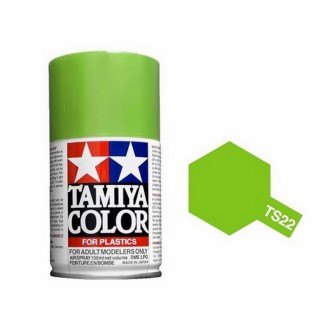 Vert clair Brillant Spray de 100ml-TAMIYA TS22