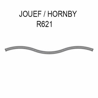 rail droit flexible long 970mm -HO-1/87-HORNBY (Jouef)  R621
