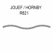 rail droit flexible long 970mm -HO-1/87-HORNBY (Jouef)  R621