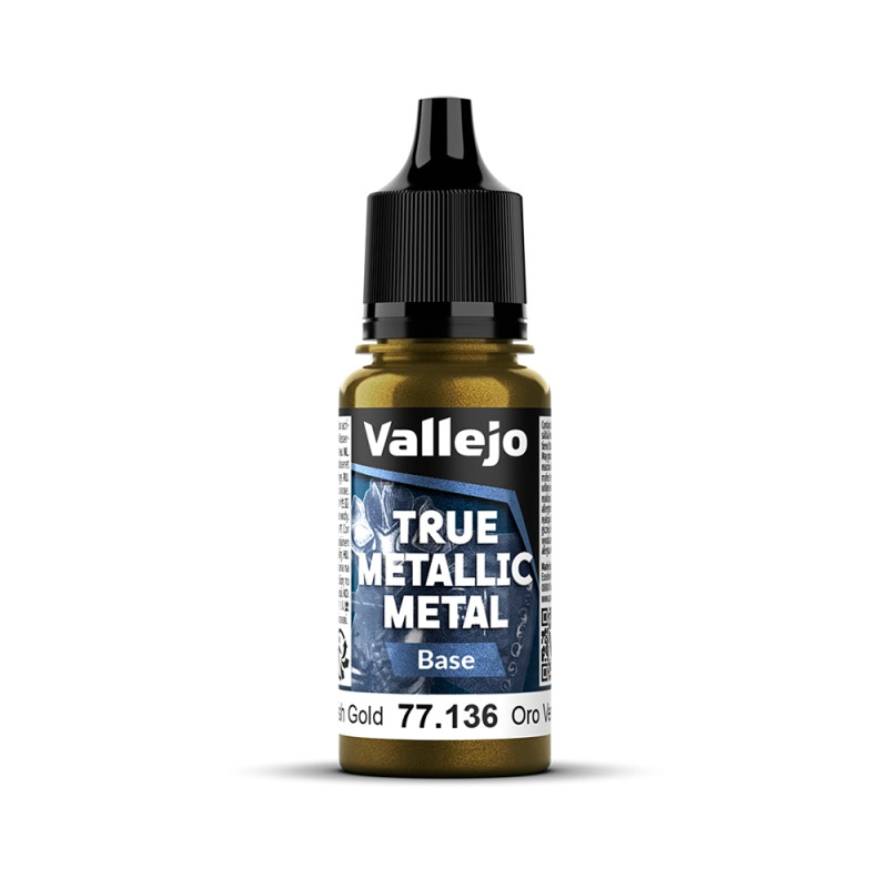 Or Vert N°36 - 18ml Base True Metallic Metal - VALLEJO 77.136