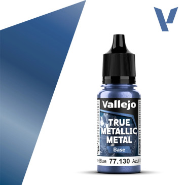 Bleu Outremer N°30 - 18ml Base True Metallic Metal - VALLEJO 77.130