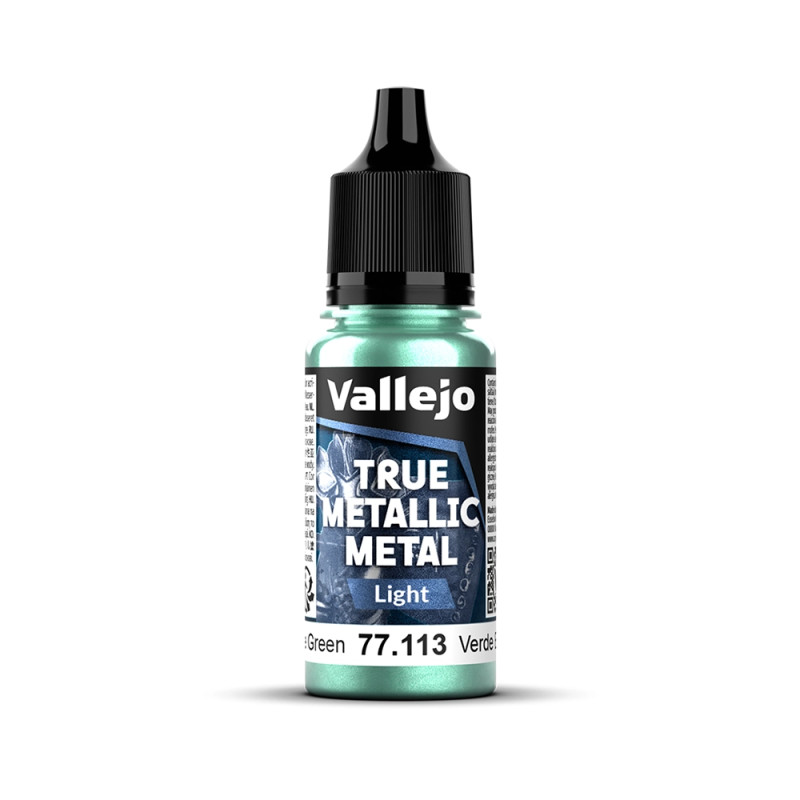 Vert Scarabée N°13 - 18ml Light True Metallic Metal - VALLEJO 77.113