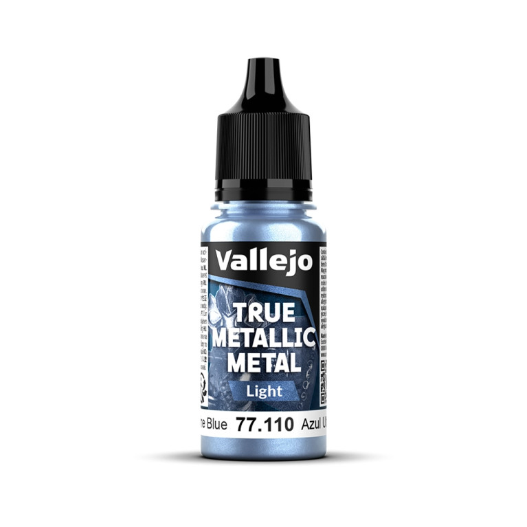 Bleu Outremer N°10 - 18ml Light True Metallic Metal - VALLEJO 77.110