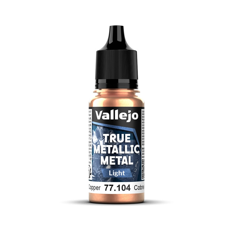 Cuivre Ancien N°4 - 18ml Light True Metallic Metal - VALLEJO 77.104