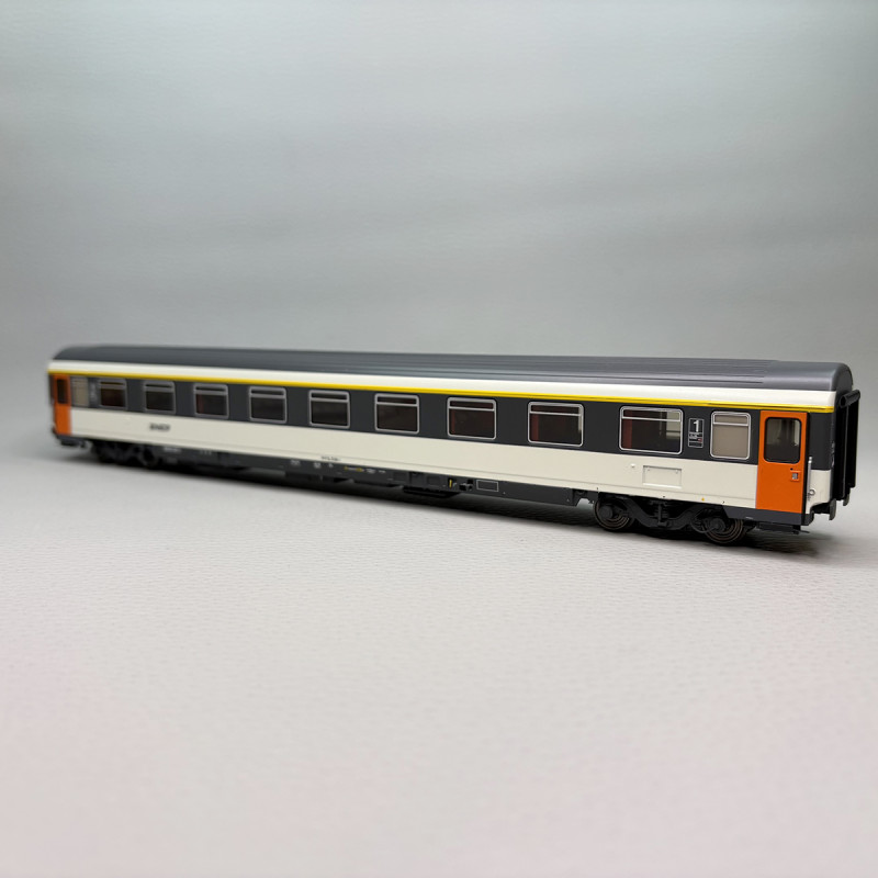 LSMODELS 40356 - Voiture Eurofima, VSE, A9u, livrée Corail, logo Nouille, SNCF