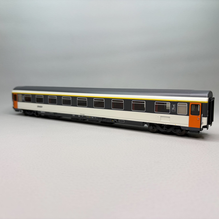 LSMODELS 40356 - Voiture Eurofima, VSE, A9u, livrée Corail, logo Nouille, SNCF