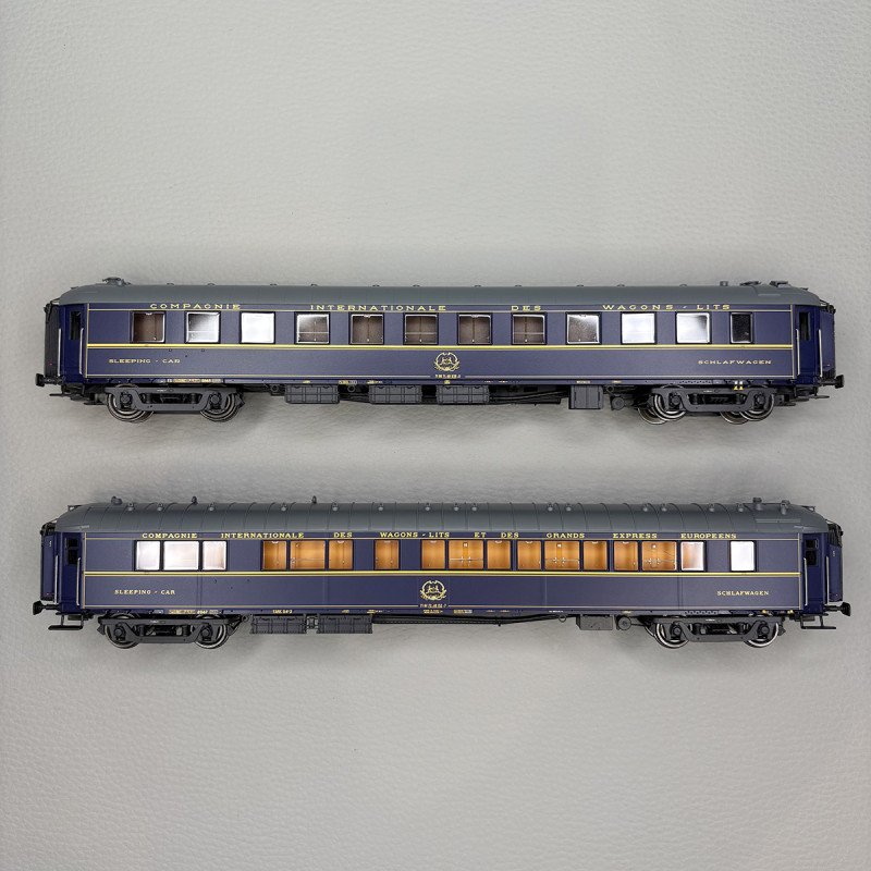 LSMODELS 99101 - 2 voitures type S & Y, WL STU parc NS, WL Ub parc allemand, CIWL