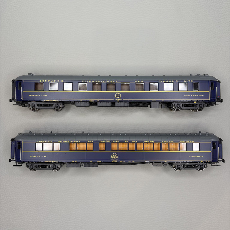 LSMODELS 99101 - 2 voitures type S & Y, WL STU parc NS, WL Ub parc allemand, CIWL