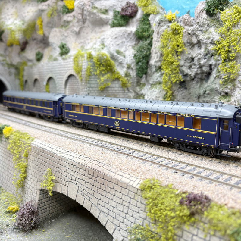 2 voitures type S & Y, WL STU parc NS, WL Ub parc allemand, CIWL, Ep. IV - LSMODELS 99101 - HO 1/87