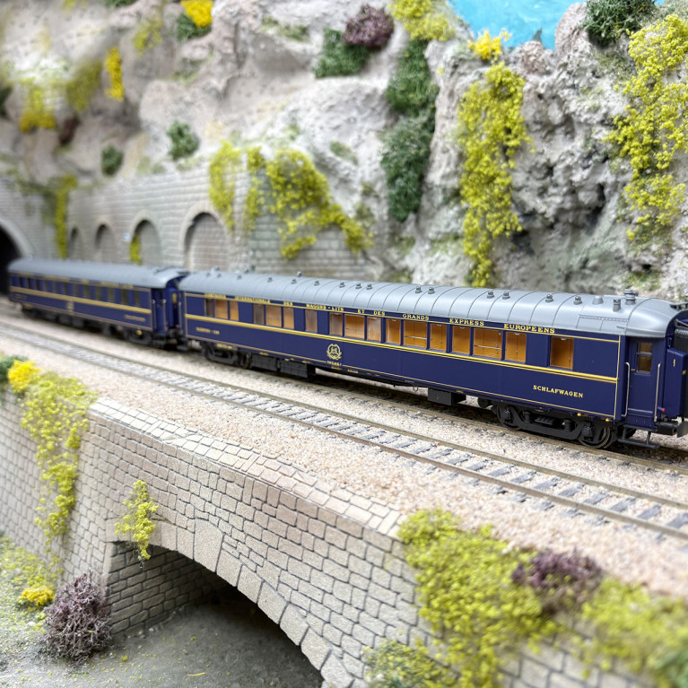 2 voitures type S & Y, WL STU parc NS, WL Ub parc allemand, CIWL, Ep. IV - LSMODELS 99101 - HO 1/87