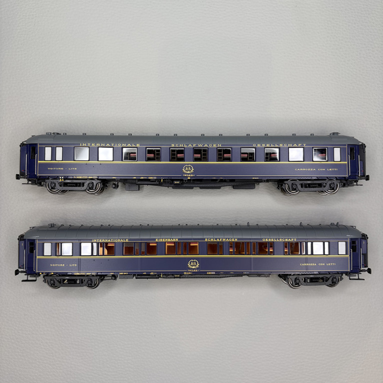 LSMODELS 99101 - 2 voitures type S & Y, WL STU parc NS, WL Ub parc allemand, CIWL