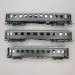 3 voitures voyageurs 2CL et 3 CL (ex  DRG), train express, PKP - ROCO 6200112